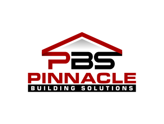 pinnacle building solutions logo design by pakderisher