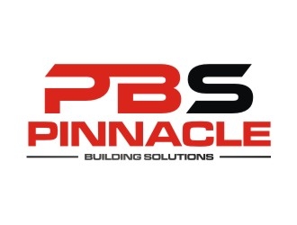 pinnacle building solutions logo design by EkoBooM