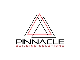 pinnacle building solutions logo design by daanDesign