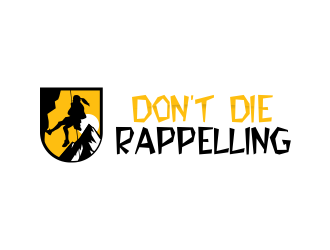 Dont Die Rappelling logo design by ROSHTEIN