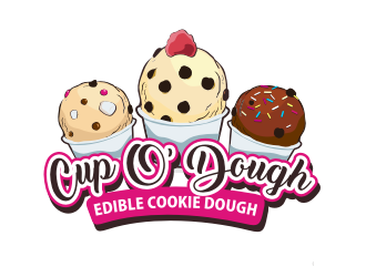 Cup O Dough logo design by coco