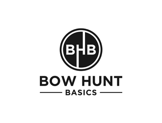 BHB bow hunt basics logo design by alby