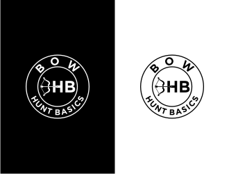 BHB bow hunt basics logo design by .::ngamaz::.