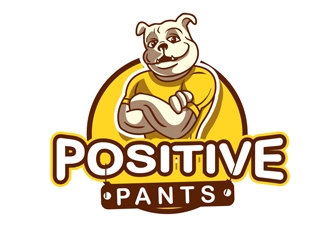 Positive Pants logo design by DreamLogoDesign