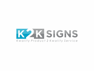 K2K SIGNS logo design by haidar