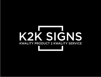 K2K SIGNS logo design by dewipadi