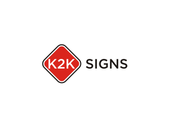 K2K SIGNS logo design by R-art
