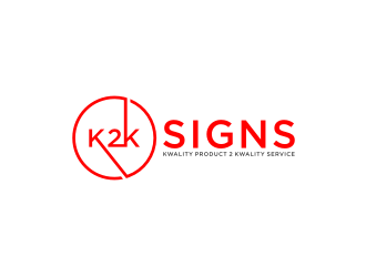 K2K SIGNS logo design by yeve