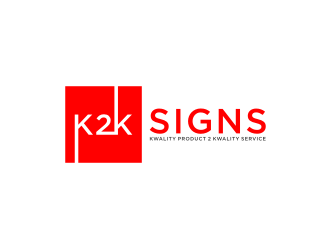 K2K SIGNS logo design by yeve
