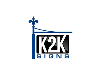 K2K SIGNS logo design by uttam