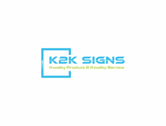 K2K SIGNS logo design by ammad