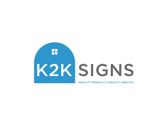 K2K SIGNS logo design by asyqh