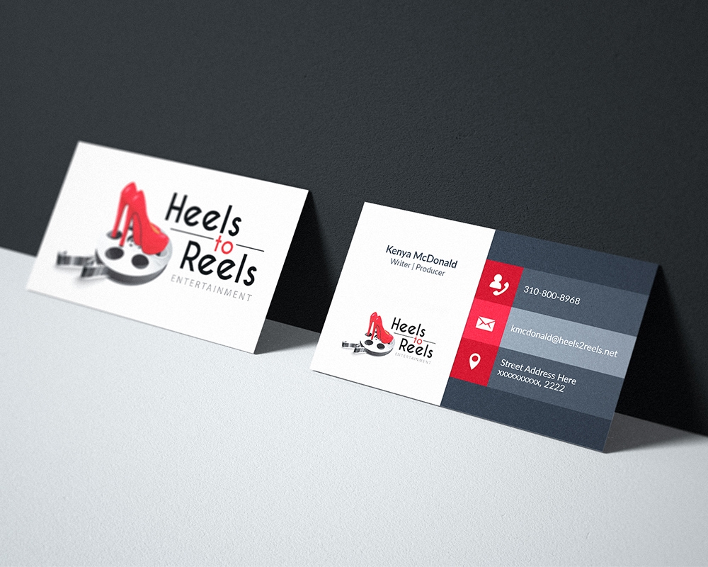 Heels to Reels Entertainment logo design by marshall