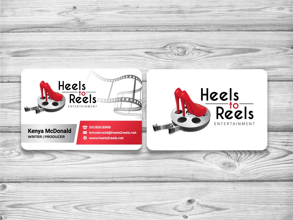 Heels to Reels Entertainment logo design by jaize