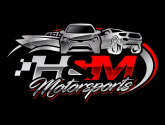 H&M Motorsports logo design by jaize
