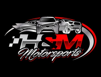 H&M Motorsports logo design by jaize