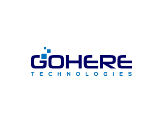 GOHERE Technologies logo design by denfransko