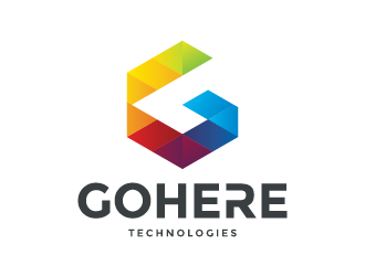 GOHERE Technologies logo design by spiritz