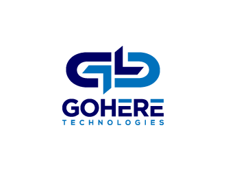 GOHERE Technologies logo design by denfransko