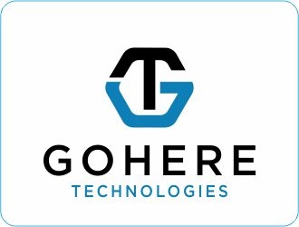 GOHERE Technologies logo design by 48art