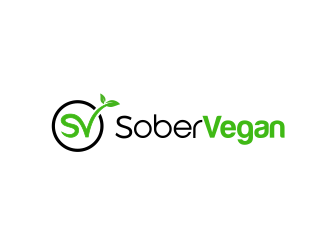 Sober Vegan / Sober Vegans logo design by kimora