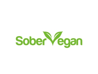 Sober Vegan / Sober Vegans logo design by MarkindDesign