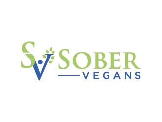 Sober Vegan / Sober Vegans logo design by onep