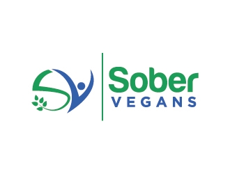 Sober Vegan / Sober Vegans logo design by onep