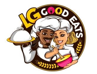 LG Good Eats logo design by veron