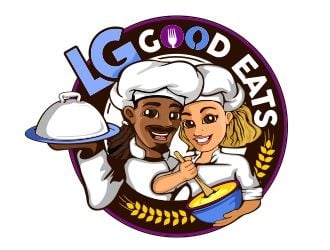 LG Good Eats logo design by veron