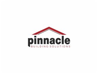 pinnacle building solutions logo design by 48art