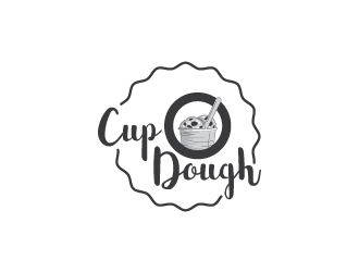 Cup O Dough logo design by artbitin