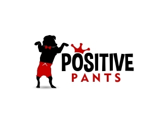Positive Pants logo design by amar_mboiss