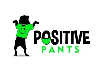 Positive Pants logo design by amar_mboiss