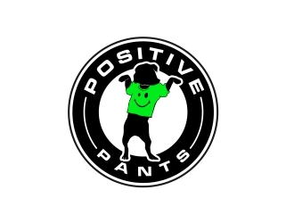 Positive Pants logo design by amar_mboiss