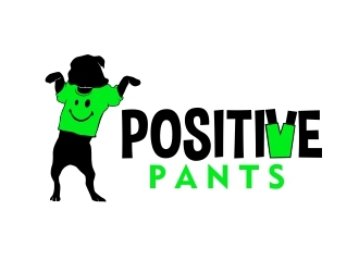 Positive Pants logo design by amar_mboiss