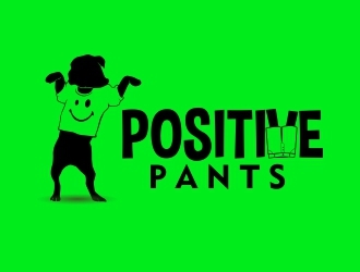 Positive Pants logo design by amar_mboiss