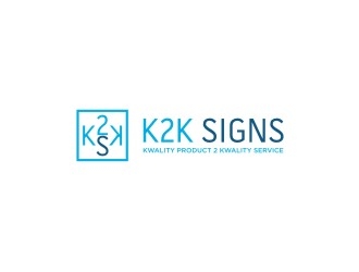 K2K SIGNS logo design by wa_2