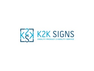 K2K SIGNS logo design by wa_2