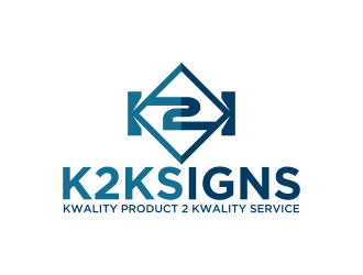 K2K SIGNS logo design by Mahrein