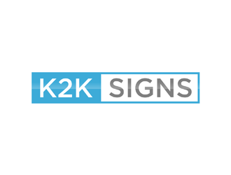 K2K SIGNS logo design by ndaru
