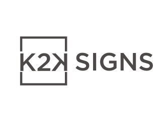 K2K SIGNS logo design by BintangDesign