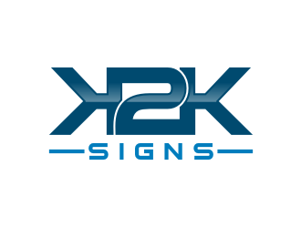 K2K SIGNS logo design by Landung