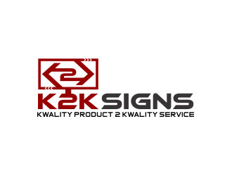 K2K SIGNS logo design by WooW