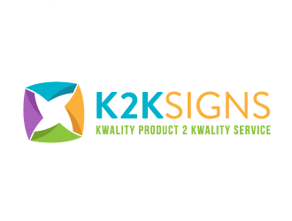 K2K SIGNS logo design by akilis13