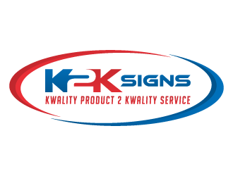 K2K SIGNS logo design by akilis13
