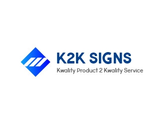 K2K SIGNS logo design by N1one
