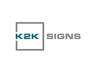 K2K SIGNS logo design by nurul_rizkon