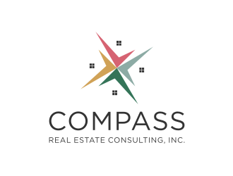 COMPASS REAL ESTATE CONSULTING, INC. logo design by Gravity