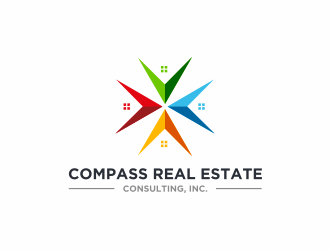 COMPASS REAL ESTATE CONSULTING, INC. logo design by ammad